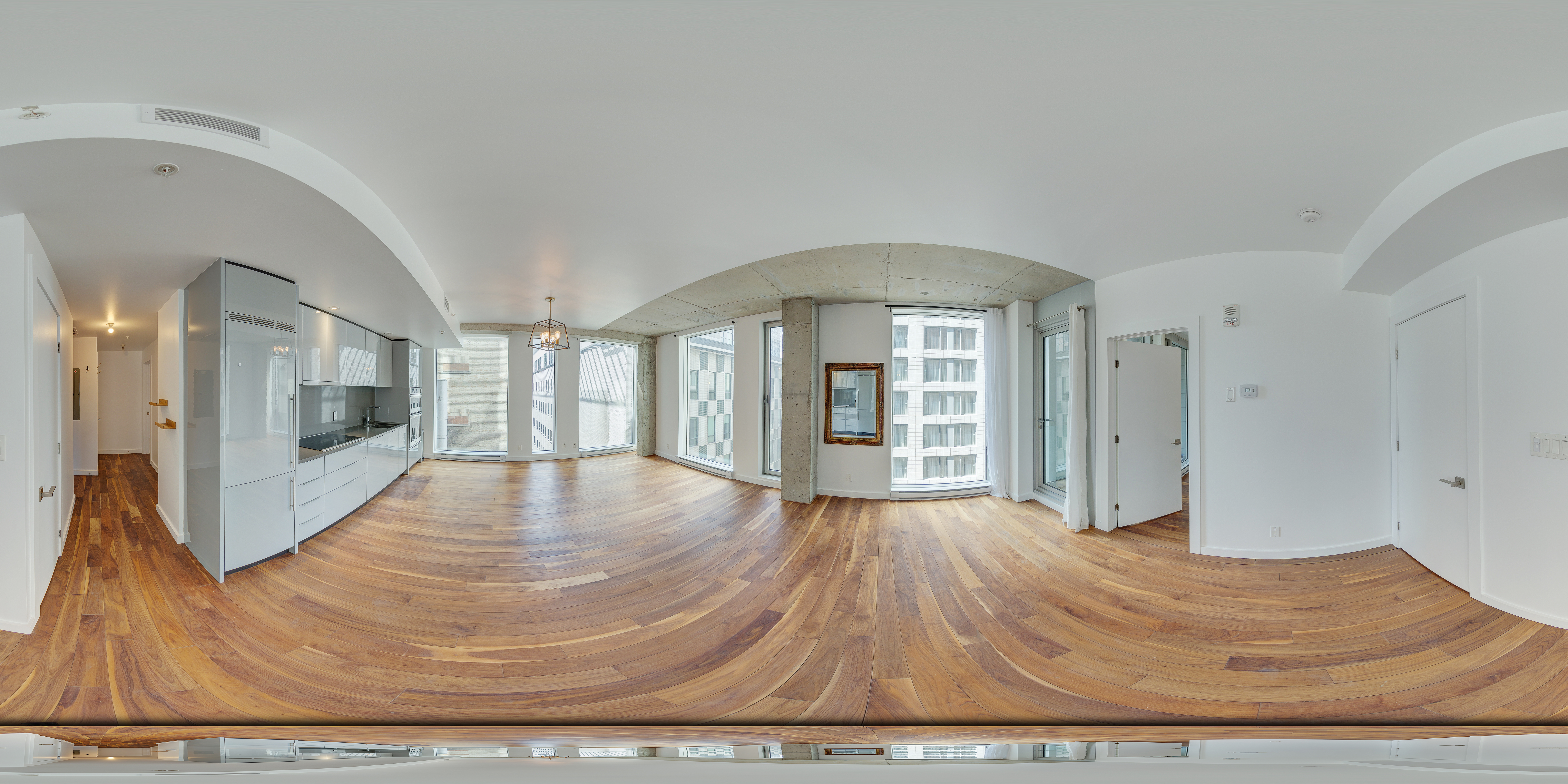 Le 801 — Living room with heritage details